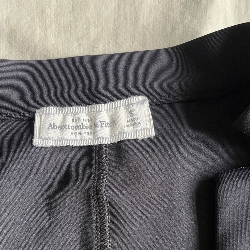 Abercrombie & Fitch Dark Blue Skater Skirt - Picture 2 of 4